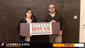 escape room mystery house torino La Bomba e la Spia