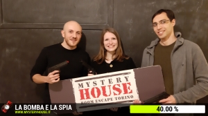 escape room mystery house torino La Bomba e la Spia