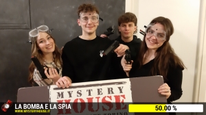 escape room mystery house torino La Bomba e la Spia