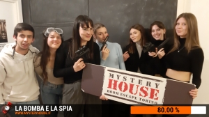 escape room mystery house torino La Bomba e la Spia