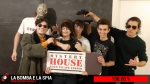 escape room mystery house torino La Bomba e la Spia