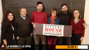 escape room mystery house torino La Bomba e la Spia