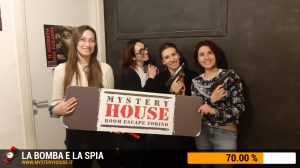 escape room mystery house torino La Bomba e la Spia