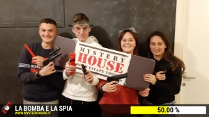 escape room mystery house torino La Bomba e la Spia