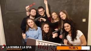 escape room mystery house torino La Bomba e la Spia