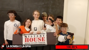 escape room mystery house torino La Bomba e la Spia