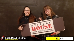 escape room mystery house torino La Bomba e la Spia