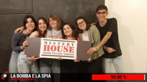 escape room mystery house torino La Bomba e la Spia