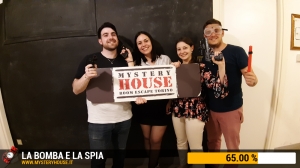 escape room mystery house torino La Bomba e la Spia