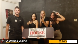 escape room mystery house torino La Bomba e la Spia