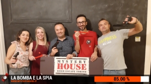 escape room mystery house torino La Bomba e la Spia