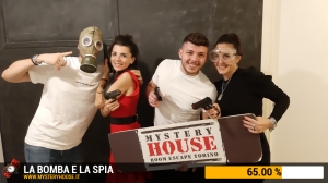 escape room mystery house torino La Bomba e la Spia