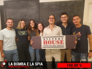 escape room mystery house torino La Bomba e la Spia