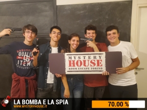 escape room mystery house torino La Bomba e la Spia