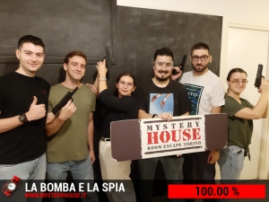 escape room mystery house torino La Bomba e la Spia