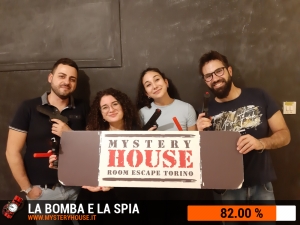 escape room mystery house torino La Bomba e la Spia