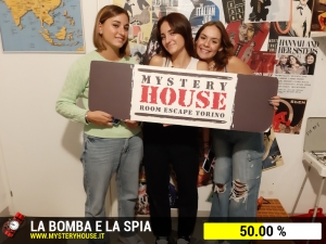 escape room mystery house torino La Bomba e la Spia