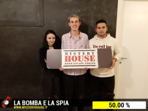 escape room mystery house torino La Bomba e la Spia