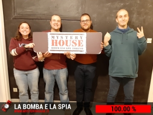 escape room mystery house torino La Bomba e la Spia