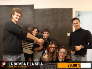 escape room mystery house torino La Bomba e la Spia