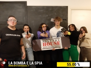 escape room mystery house torino La Bomba e la Spia