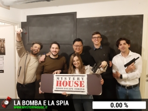 escape room mystery house torino La Bomba e la Spia