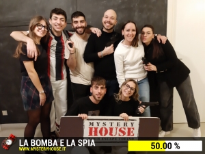 escape room mystery house torino La Bomba e la Spia