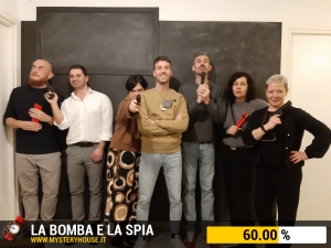 escape room mystery house torino La Bomba e la Spia