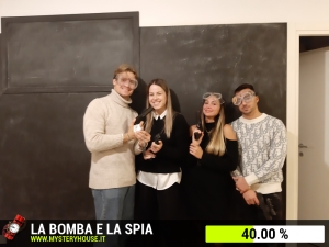 escape room mystery house torino La Bomba e la Spia