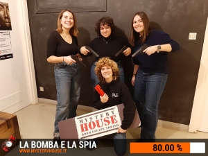 escape room mystery house torino La Bomba e la Spia