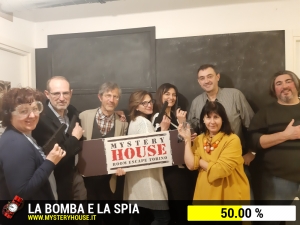 escape room mystery house torino La Bomba e la Spia