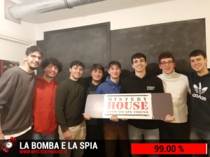 escape room mystery house torino La Bomba e la Spia