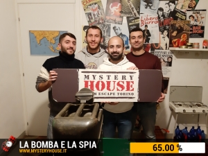 escape room mystery house torino La Bomba e la Spia