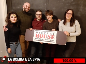 escape room mystery house torino La Bomba e la Spia