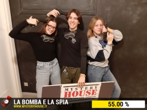 escape room mystery house torino La Bomba e la Spia