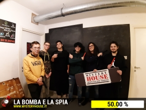 escape room mystery house torino La Bomba e la Spia