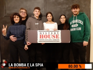 escape room mystery house torino La Bomba e la Spia