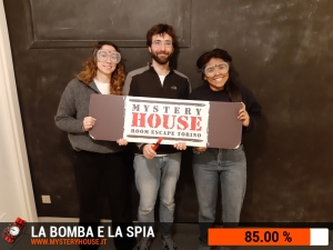 escape room mystery house torino La Bomba e la Spia