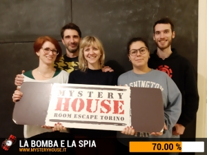 escape room mystery house torino La Bomba e la Spia