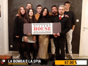 escape room mystery house torino La Bomba e la Spia