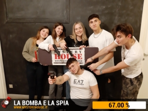 escape room mystery house torino La Bomba e la Spia