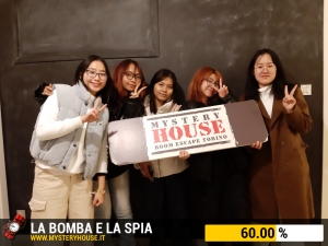 escape room mystery house torino La Bomba e la Spia