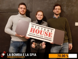 escape room mystery house torino La Bomba e la Spia