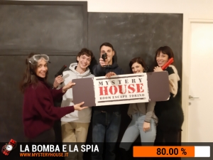 escape room mystery house torino La Bomba e la Spia