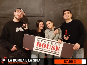 escape room mystery house torino La Bomba e la Spia