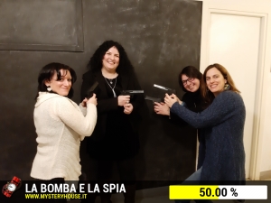 escape room mystery house torino La Bomba e la Spia