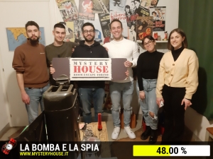 escape room mystery house torino La Bomba e la Spia