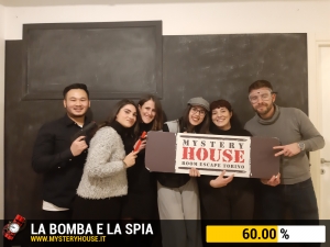 escape room mystery house torino La Bomba e la Spia