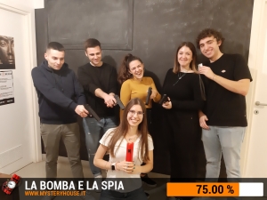 escape room mystery house torino La Bomba e la Spia