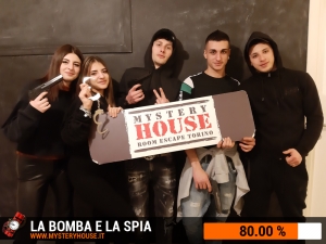 escape room mystery house torino La Bomba e la Spia